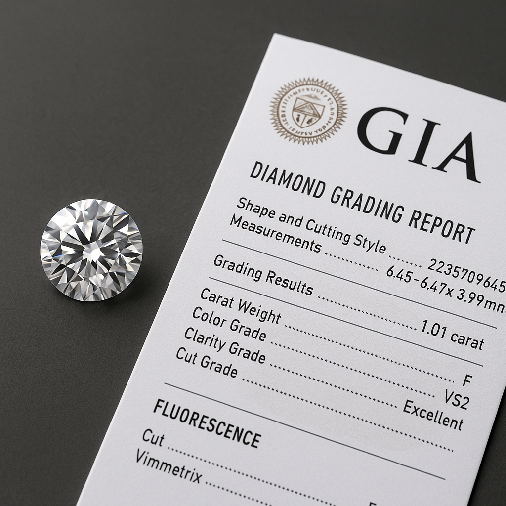 💎 איך להבין תעודת GIA – מדריך פשוט לקונה המתחיל