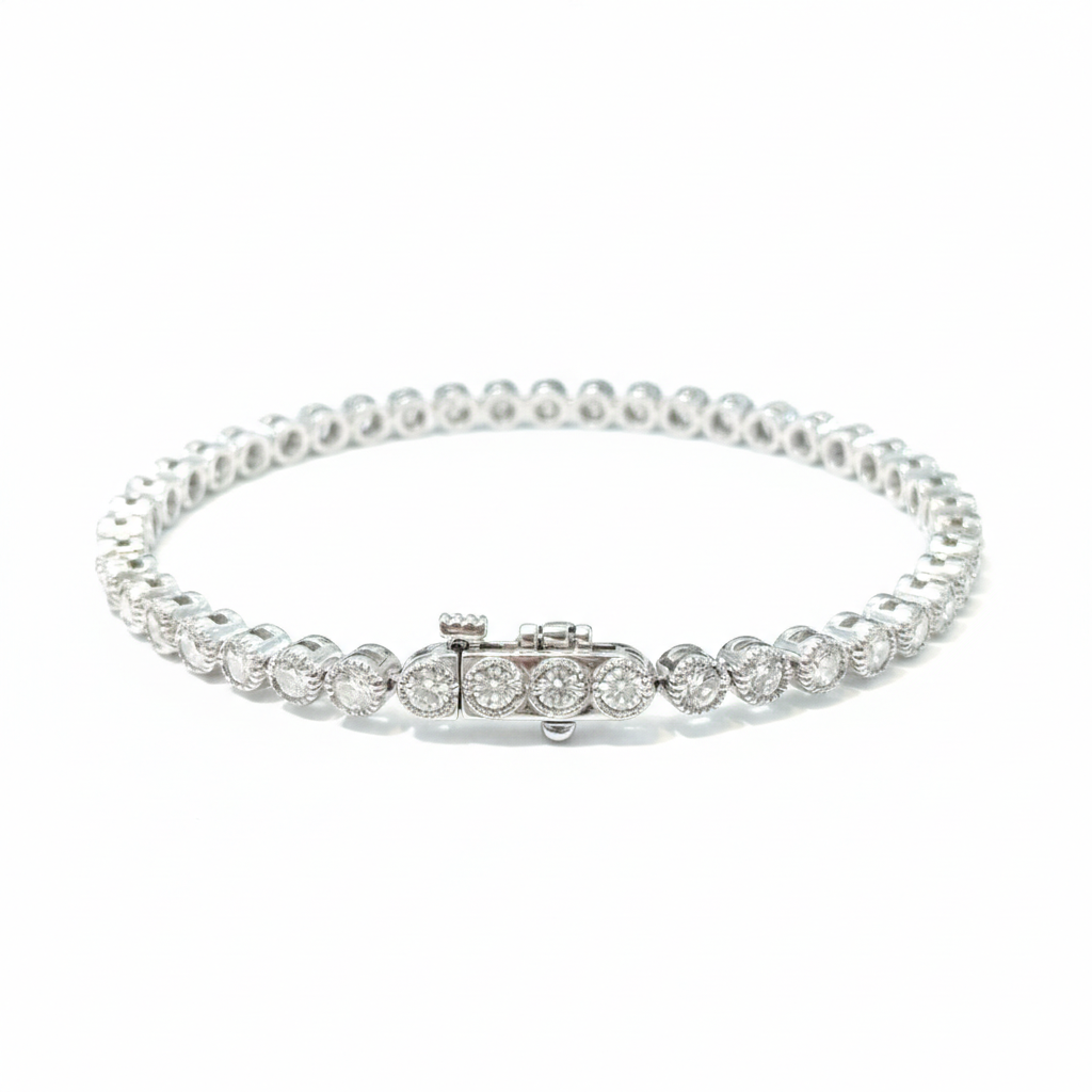 צמיד טניס זהב 14K יהלומים 3.60 קראט מק״ט 144