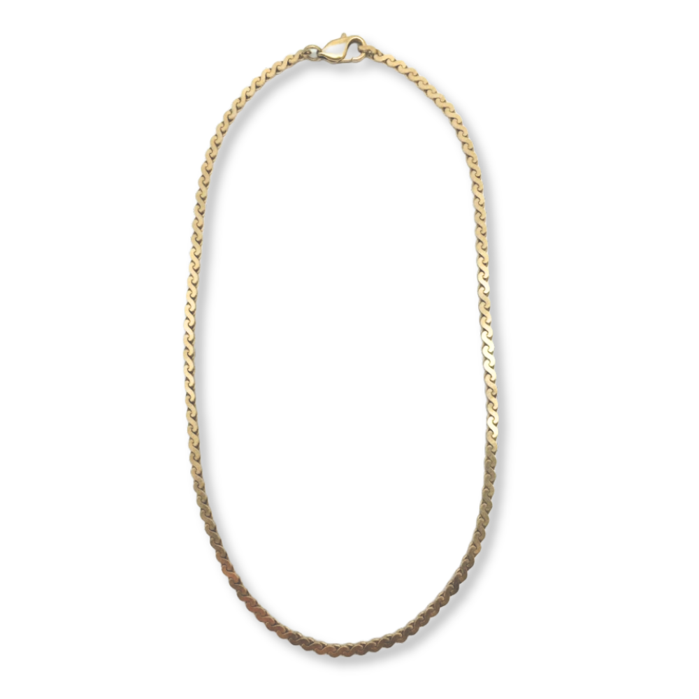 שרשרת זהב 14K צהוב מק״ט 821