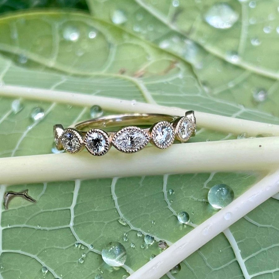 טבעת יהלומים דגם KELLY