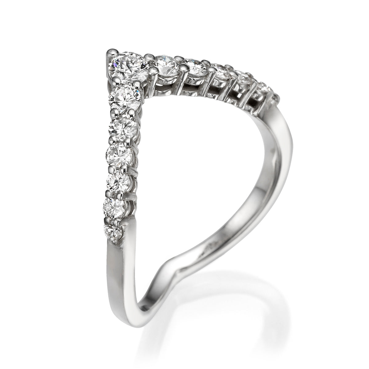 טבעת יהלומים דגם VICTORIA