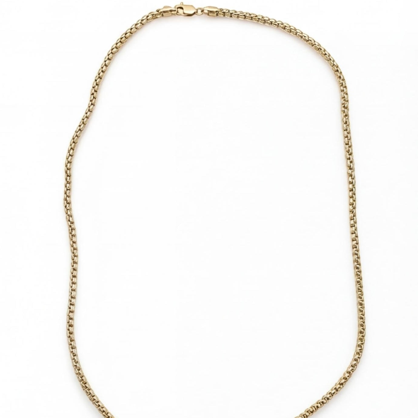 שרשרת חוליות זהב 14K צהוב מק״ט 1002