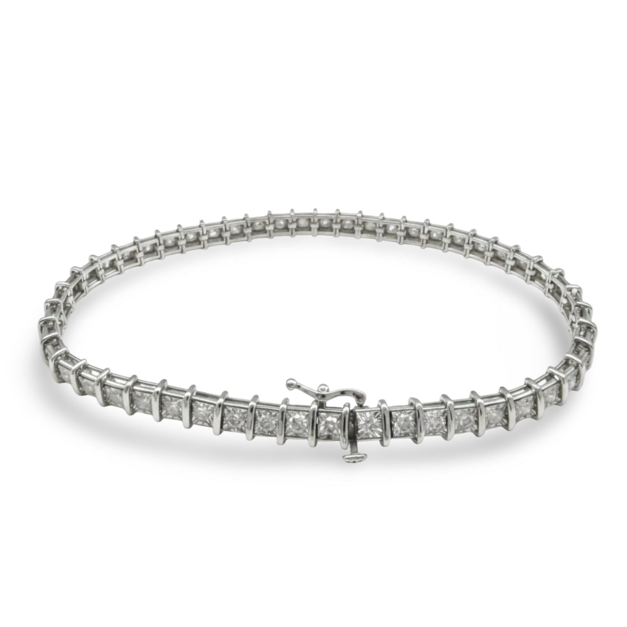 צמיד טניס זהב 14K יהלומים 2.50 קראט מק״ט 455