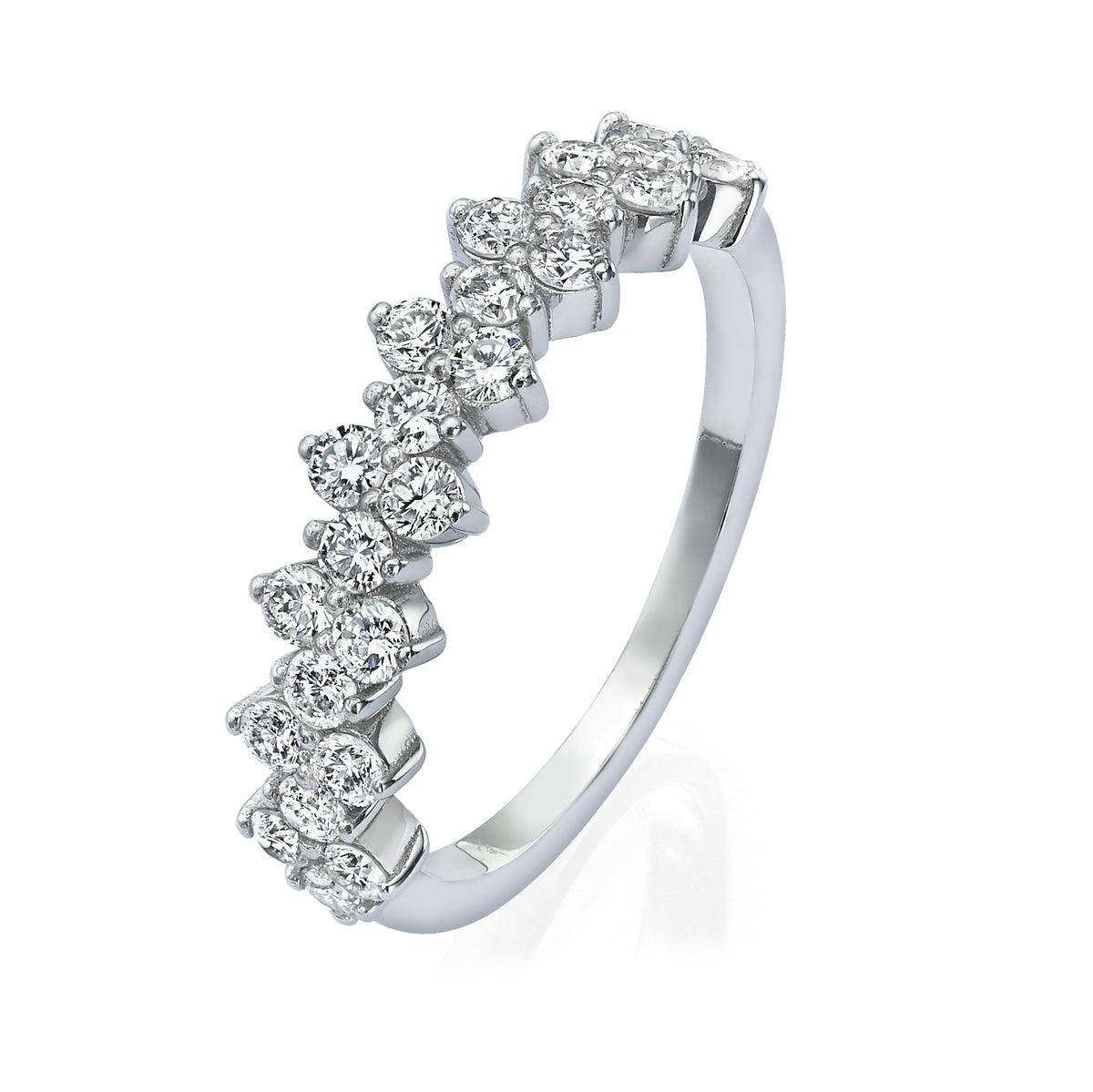 טבעת יהלומים מעוצבת