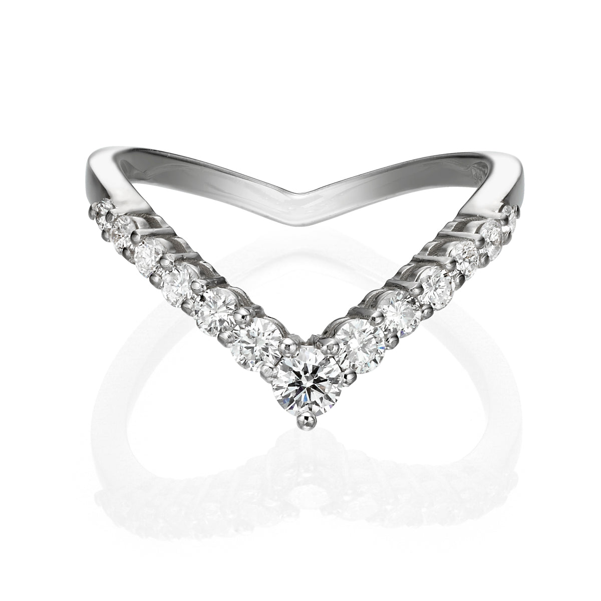 טבעת יהלומים דגם VICTORIA