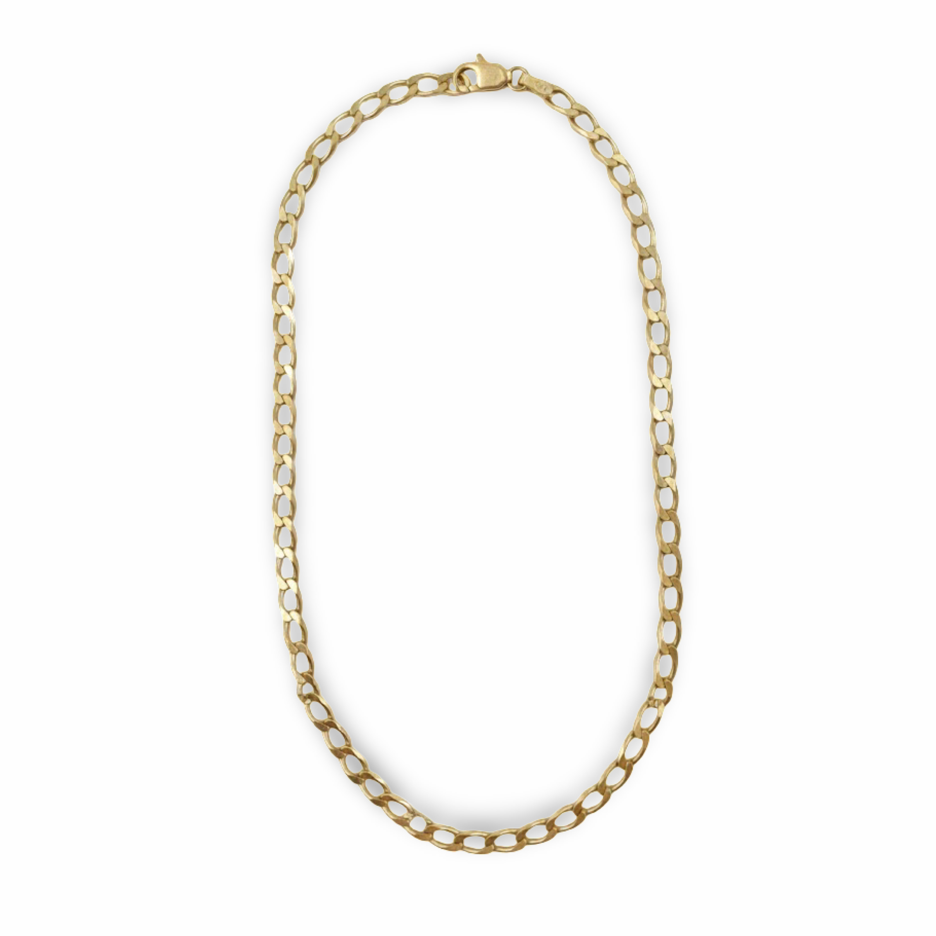 שרשרת חוליות זהב 14K צהוב מק״ט 817