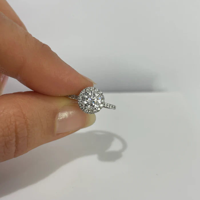 טבעת זהב 14K יהלומים 1.0 קראט מק״ט 80