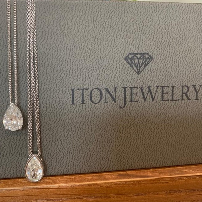 שרשרת יהלום טיפה