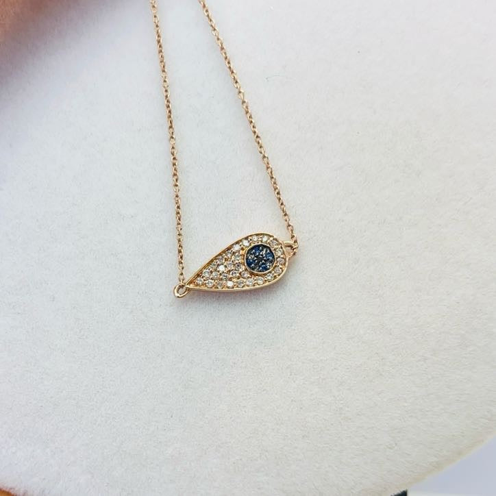 צמיד יהלומים טבעיים שחורים ולבנים 0.10 קראט צבע F ניקיון VS זהב 14K רוז גולד מק"ט 619