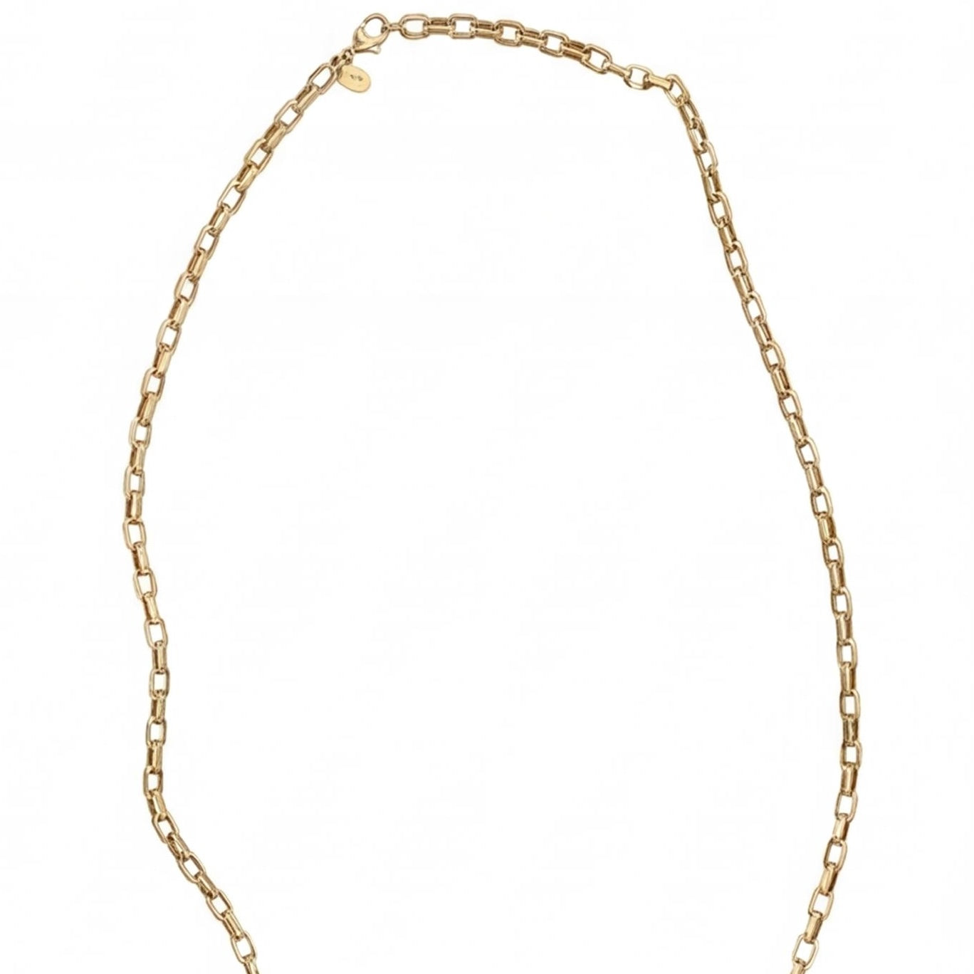 שרשרת חוליות זהב 14K צהוב מק״ט 1000