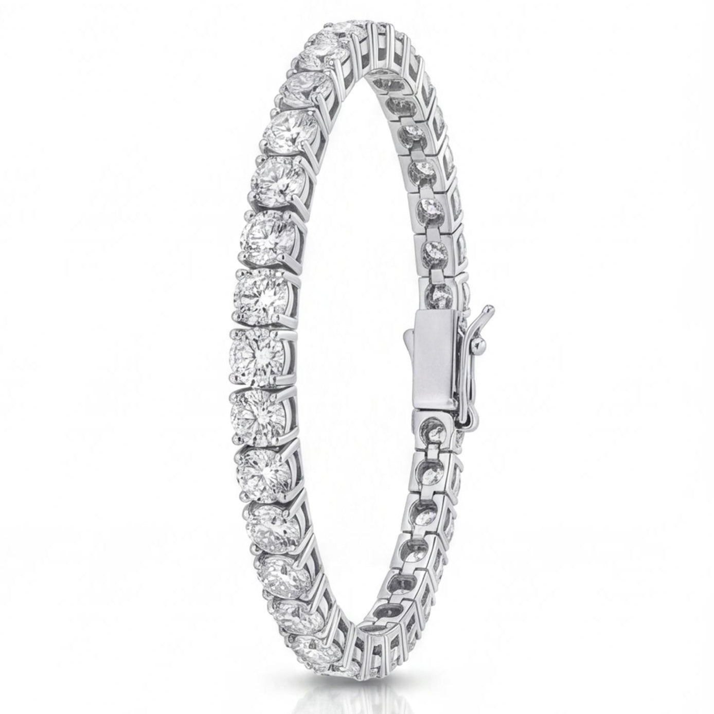 צמיד טניס זהב 14K יהלומים 11.85 קראט מק״ט 827